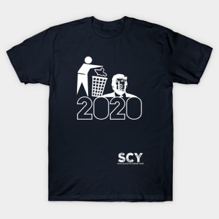 Trash Trump in 2020 (white) T-Shirt